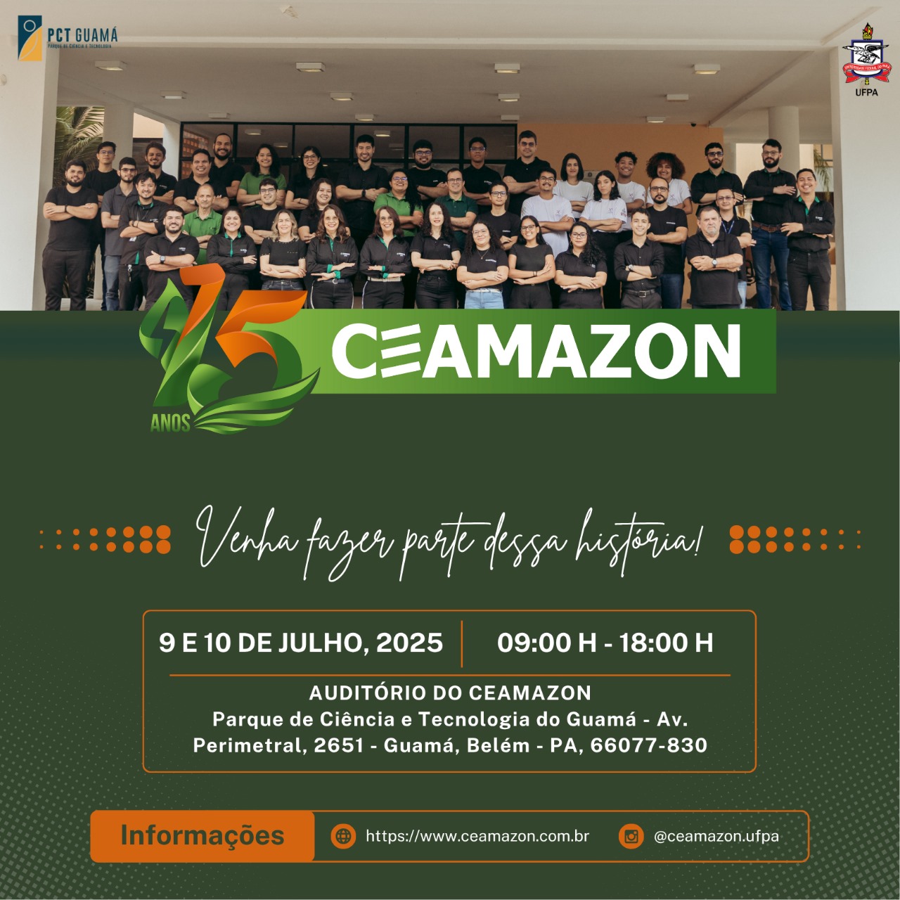 15 anos do CEAMAZO